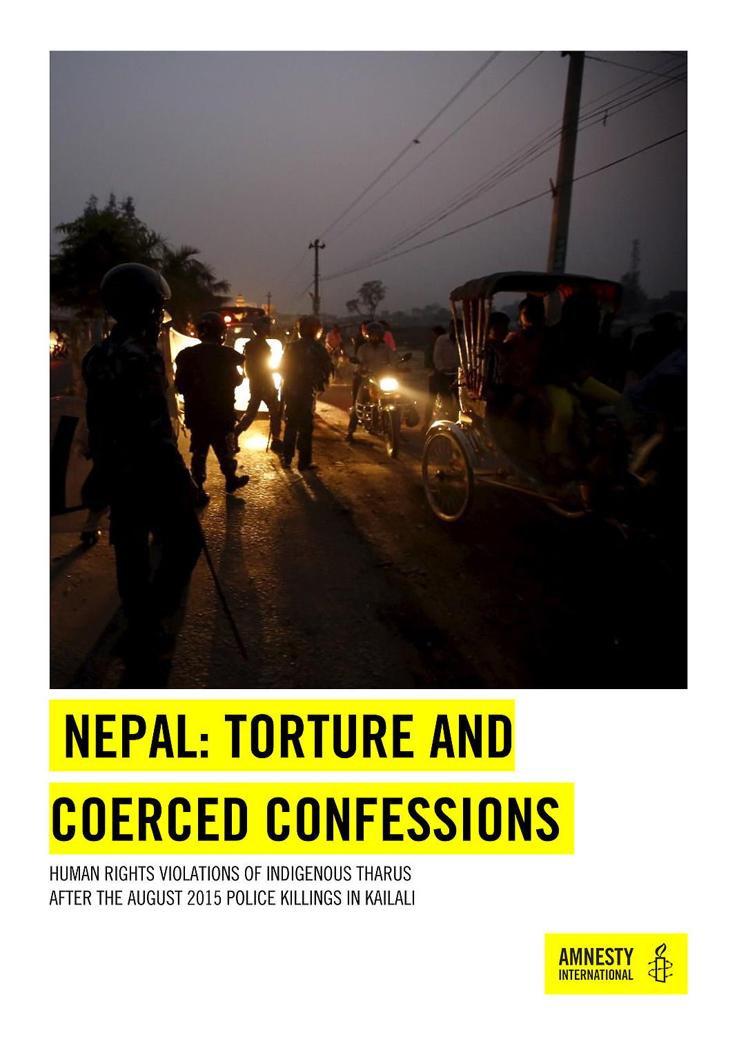 NEPAL: TORTURE AND COERCED CONFESSIONS